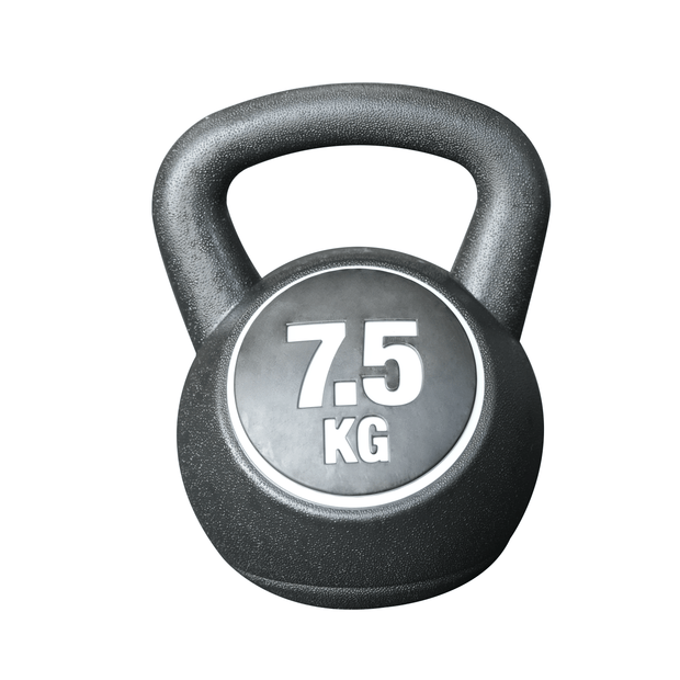 Strongway Gym Supplies Strongway Kettlebell Set - 2.5KG 5KG 7.5KG Kettlebells with Stand