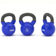 Strongway Gym Supplies 1 X 10KG KETTLEBELL Strongway Kettlebell Sets - Neoprene Covered Kettlebells 4KG-16KG