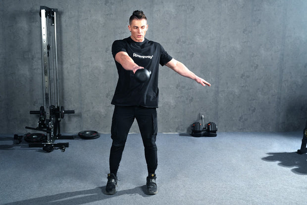Strongway Gym Supplies Strongway Kettlebell Sets - Neoprene Covered Kettlebells 4KG-16KG