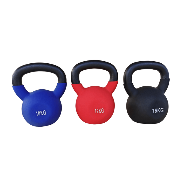 Strongway Gym Supplies Strongway Kettlebell Sets - Neoprene Covered Kettlebells 4KG-16KG