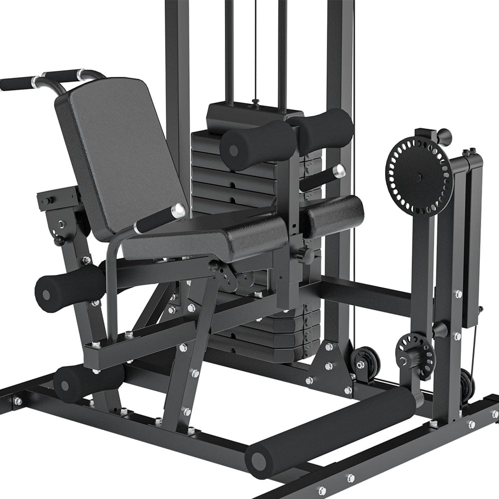 Leg Extension Machine Weight Stack Strongway Leg Curl and Extension Machine with 89KG Weight Stack