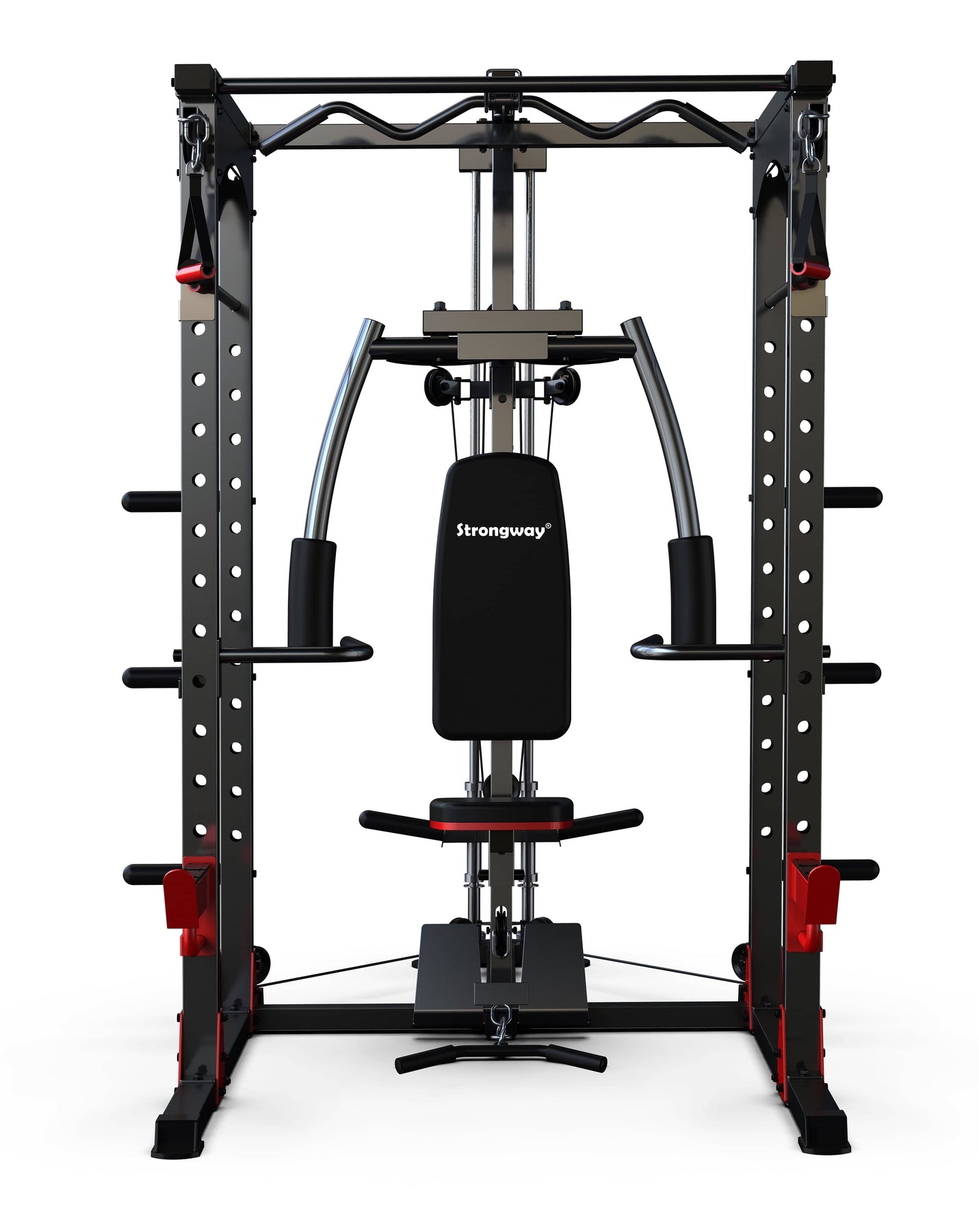 Multi Gym Spring Strongway Multi Gym with Weights - Multifunction Home Gym Machine