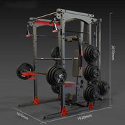 Strongway Gym Supplies Strongway Multi Gym Machine with Weights Packages