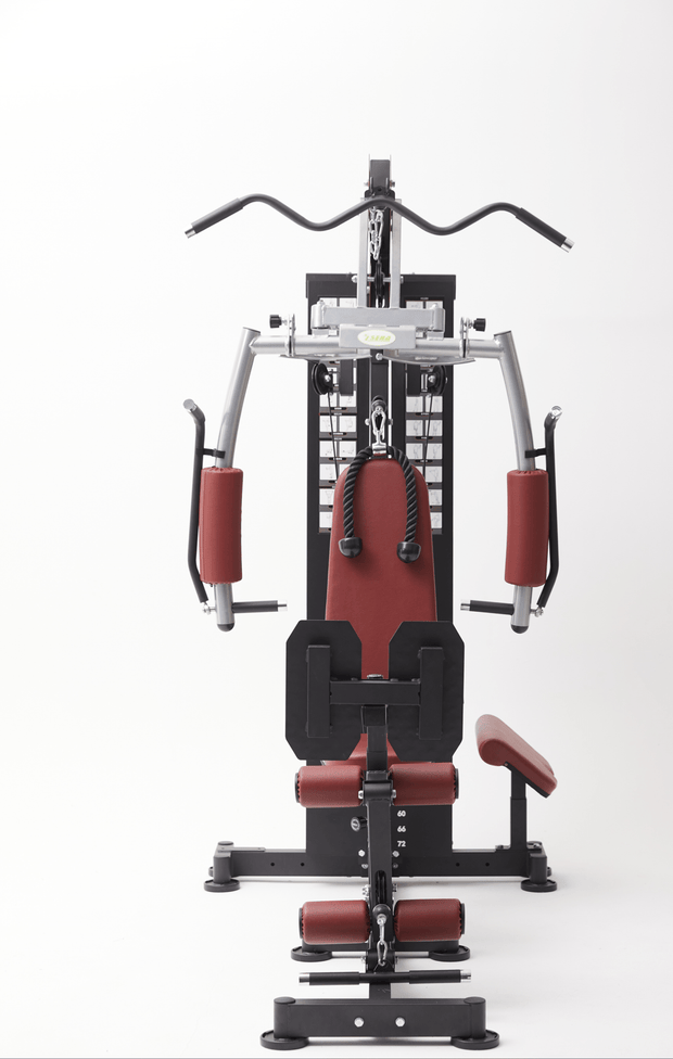 Strongway Gym Supplies Strongway Multi Gym with Weights - Multifunction Home Gym Machine