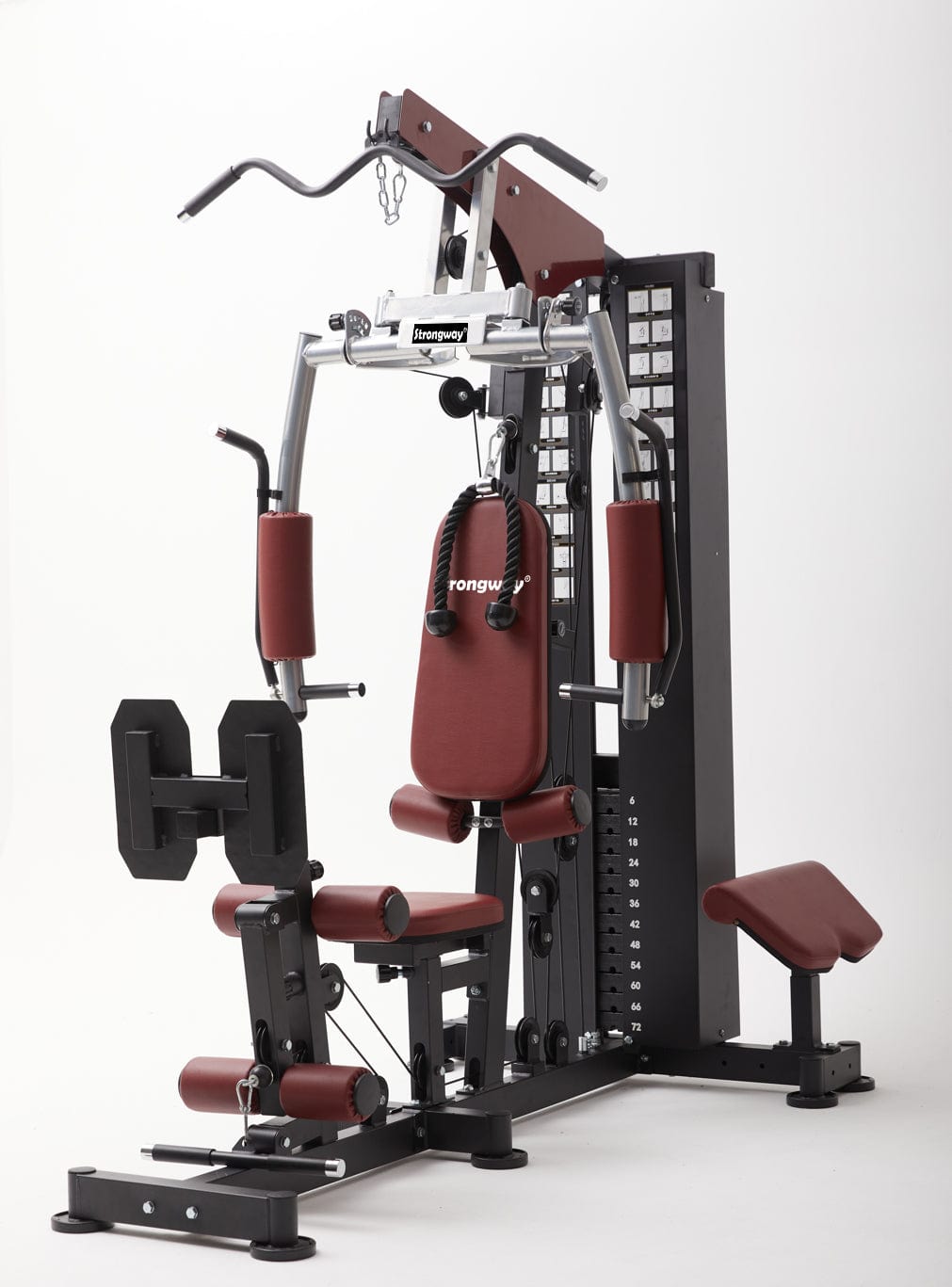 Multiple Weight Machine Strongway Multi Gym with Weights – Home Gym Versatility