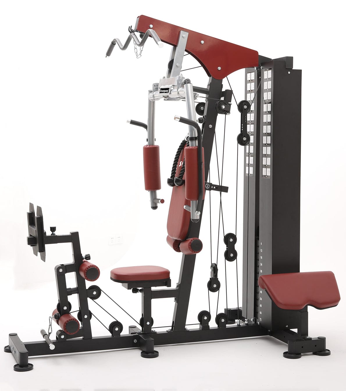 Multi Gym Spring Strongway Multi Gym with Weights – Home Gym Versatility