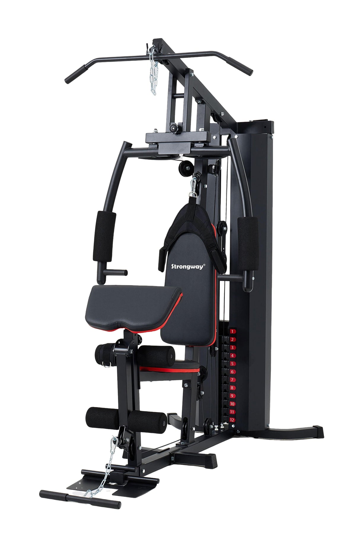 Strongway Multi Gym with Weights - Multifunction Home Gym Machine