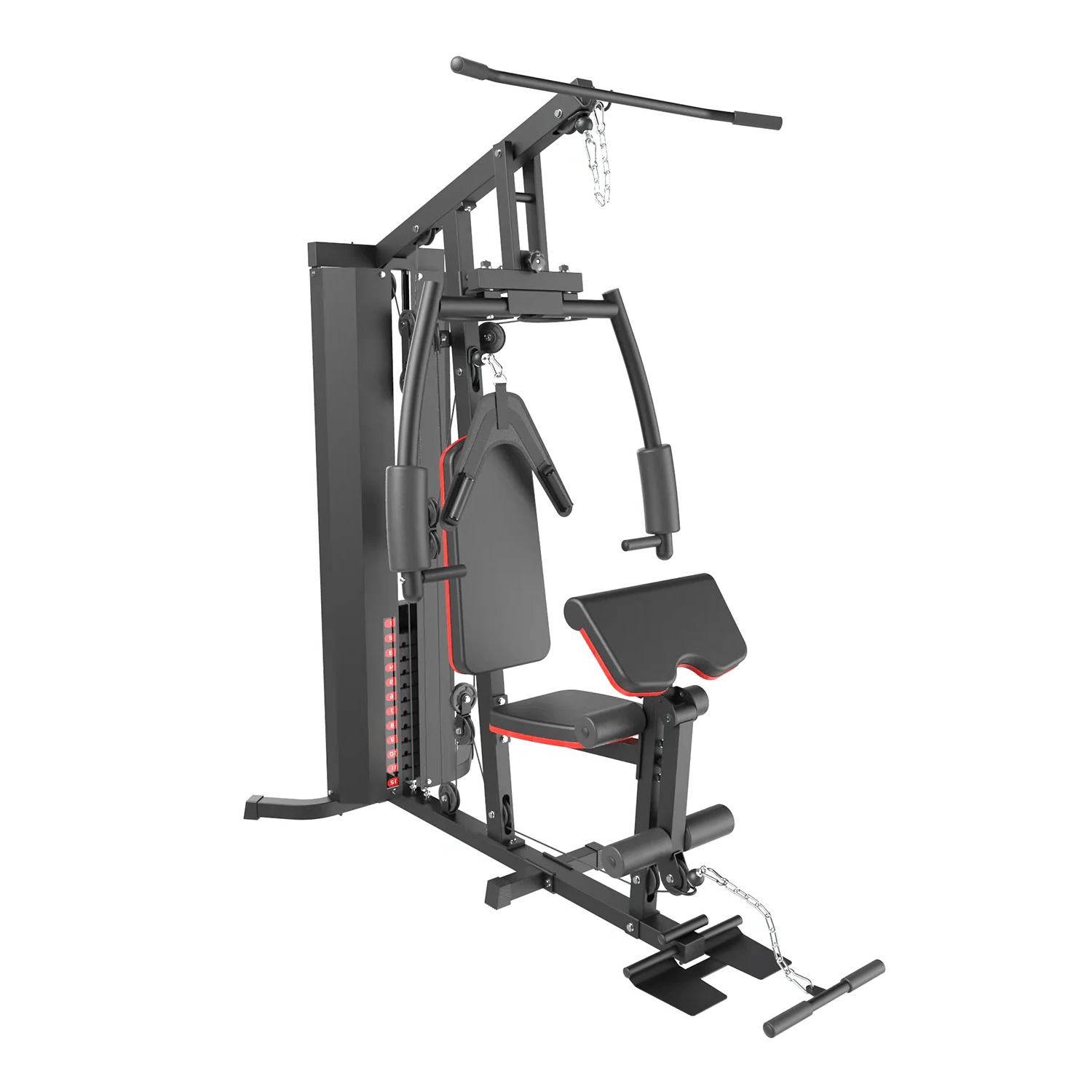 Strongway Multi Gym with Weights - Multifunction Home Gym Machine