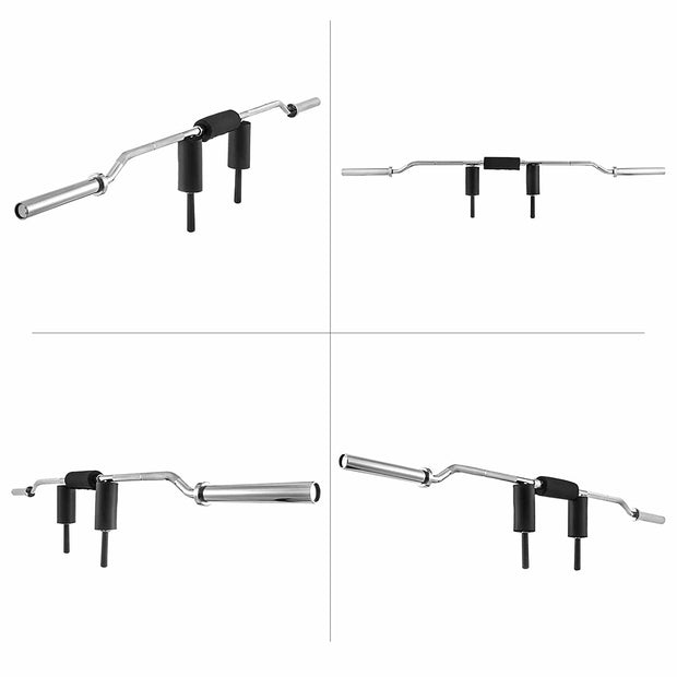 Strongway Gym Supplies 7FT Olympic Barbell Strongway Olympic 2" Safety Squat Bar