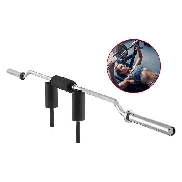 Strongway Gym Supplies 7FT Olympic Barbell Strongway Olympic 2" Safety Squat Bar