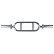 Strongway Gym Supplies 7FT Olympic Barbell Strongway Olympic 2" Tricep Bar With Spring Collars