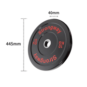 Strongway Gym Supplies Strongway Olympic Bumper Weight Plates
