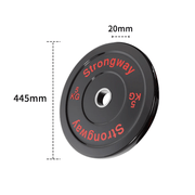 Strongway Gym Supplies Strongway Olympic Bumper Weight Plates