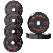 Strongway Gym Supplies Strongway Olympic Bumper Weight Plates
