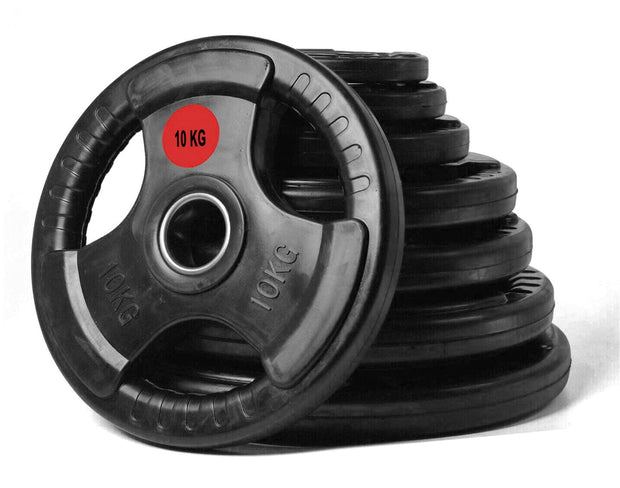 Strongway Gym Supplies 4x 2.5KG Strongway Olympic Tri-Grip Weight Plates