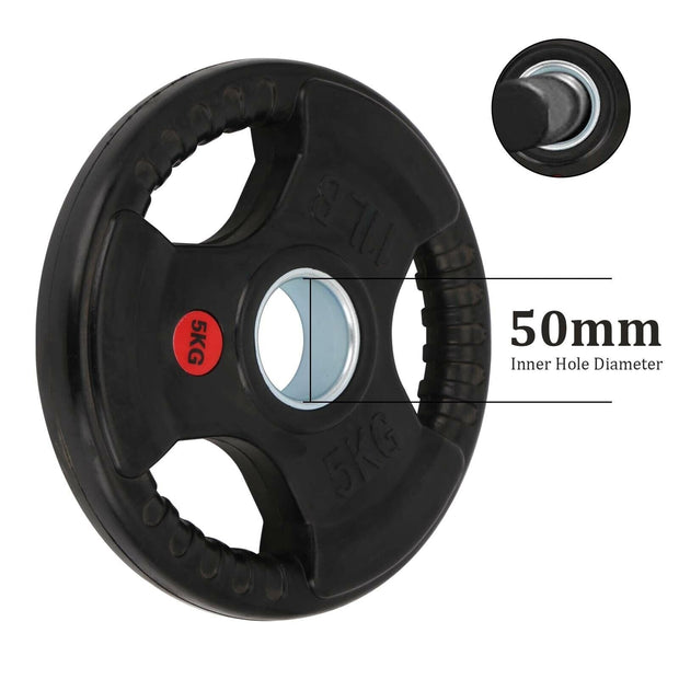 Strongway Gym Supplies Strongway Olympic Tri-Grip Weight Plates