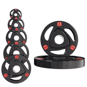 Strongway Gym Supplies Strongway Olympic Tri-Grip Weight Plates