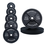 Strongway Gym Supplies 4x 2.5KG Strongway Olympic Weight Plates
