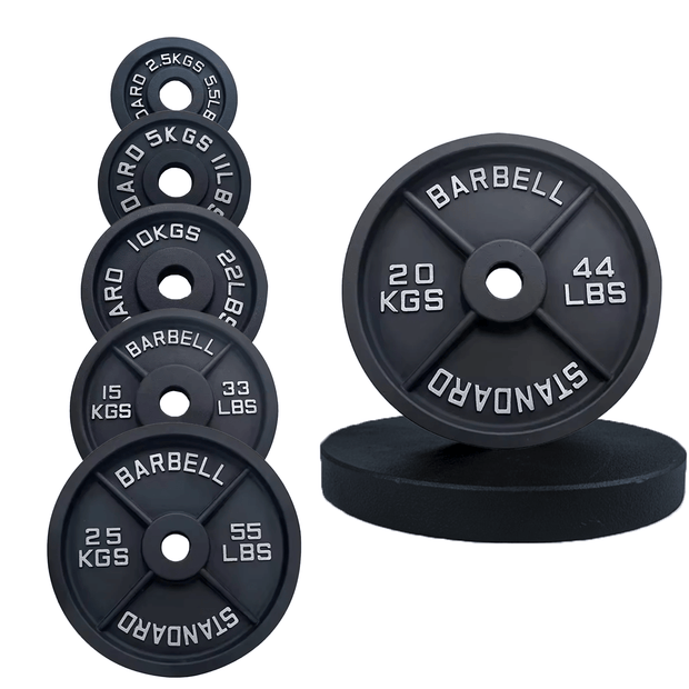 Strongway Gym Supplies 4x 2.5KG Strongway Olympic Weight Plates