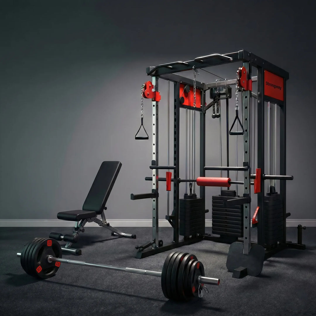 Explore Strongway Multi Gym Smith Machine for Home Gyms
