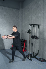 Strongway Gym Supplies Strongway Wall Mounted Cable Crossover