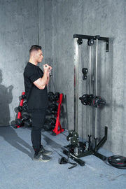 Strongway Gym Supplies Strongway Wall Mounted Cable Crossover