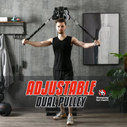Strongway Gym Supplies Strongway Wall Mounted Cable Crossover