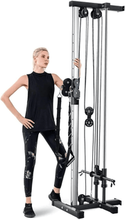 Strongway Gym Supplies Strongway Wall Mounted Cable Crossover