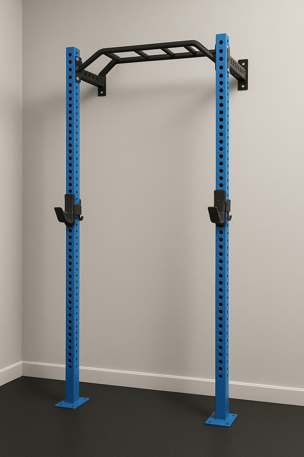 Strongway Gym Supplies Strongway Wall Mounted Power Rack (Heavy Duty)