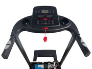 Strongway Gym Supplies Treadmill - Foldable, Auto Incline & LCD Display for Performance Monitoring