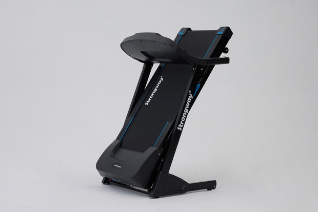 Strongway Gym Supplies Treadmill - Ultimate Foldable, Auto Incline & LCD Display for Performance Monitoring
