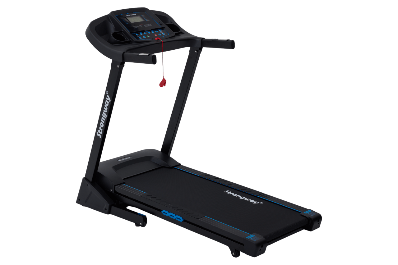 Ultimate Foldable Treadmill With Auto Incline & LCD Display – Strongway Gym Supplies