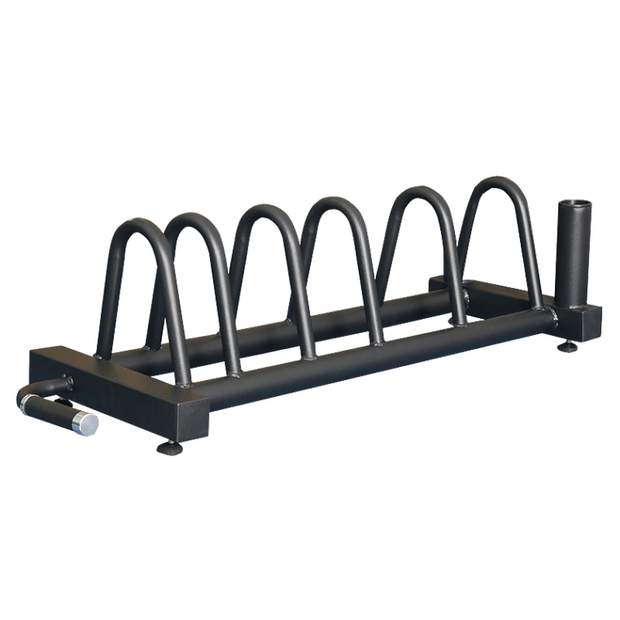 Strongway Gym Supplies Weight Plate and Vertical Bar Holder Storage Rack