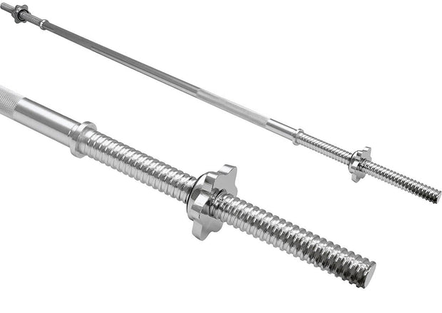 Strongway Gym Supplies Free Weights 50KG / 70KG / 100KG 1 Inch (1"/25mm) Weight Plates + 6FT Barbell + EZ Curl Bar