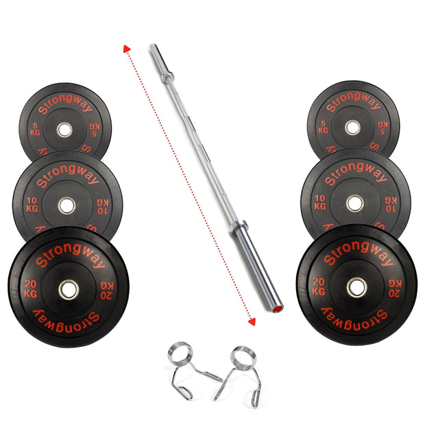 Olympic Weight Plates Barbells Sets Strongway Gym Supplies