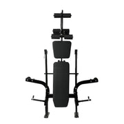 Strongway Gym Supplies Free Weights 50KG / 70KG / 100KG Olympic Weight Plates + 6FT or 7FT Olympic Barbell + Adjustable Weight Bench with Barbell Rack