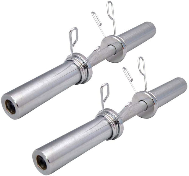 STRONGWAY™ 2" Olympic Dumbbell Barbell Set Pair with Spring Collars - Strongway Gym Supplies