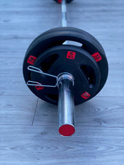 50KG / 70KG / 100KG Olympic Weight Plates + 6FT or 7FT Olympic Barbell+ Adjustable Weight Bench