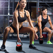 Strongway Gym Supplies BLACK Strongway 18KG Adjustable Kettlebell