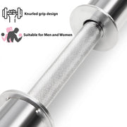 Strongway Gym Supplies Olympic Dumbbells Strongway 2" Olympic Dumbbell Barbell Set Pair with Spring Collars