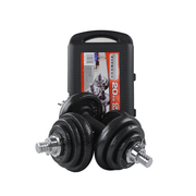 Strongway Gym Supplies Strongway 20KG Chrome Dumbbells Adjustable Weight Set