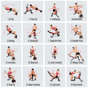 Strongway Gym Supplies STRONGWAY™ 22 in 1 Wonder Master - Multi Functional Fitness Equipment
