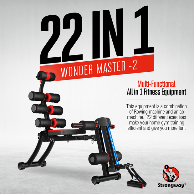 Strongway Gym Supplies STRONGWAY™ 22 in 1 Wonder Master - Multi Functional Fitness Equipment