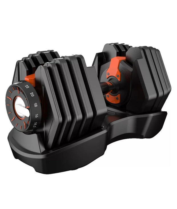 Strongway Gym Supplies Strongway 22KG Adjustable Dumbbells Set (PAIR)