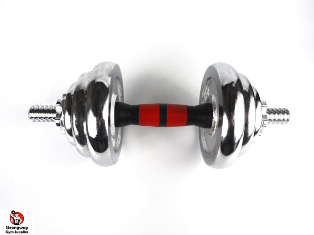 Strongway Gym Supplies Strongway™ 30KG Chrome Dumbbells Adjustable Weight Set with Storage Box