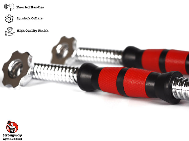 Strongway Gym Supplies Strongway™ 30KG Chrome Dumbbells Adjustable Weight Set with Storage Box