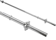 Strongway Gym Supplies 6FT Olympic Barbell Strongway 6FT 1 INCH Bar Barbell - (330LBS/150KG Rated)