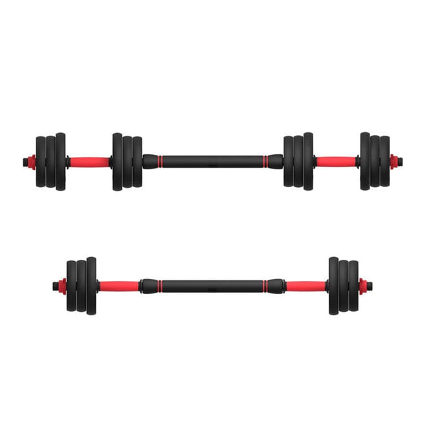 Strongway Gym Supplies STRONGWAY™ Adjustable 6 in 1 Dumbbell Barbell Kettlebell Push Up Set - 20KG 30KG 40KG SETS
