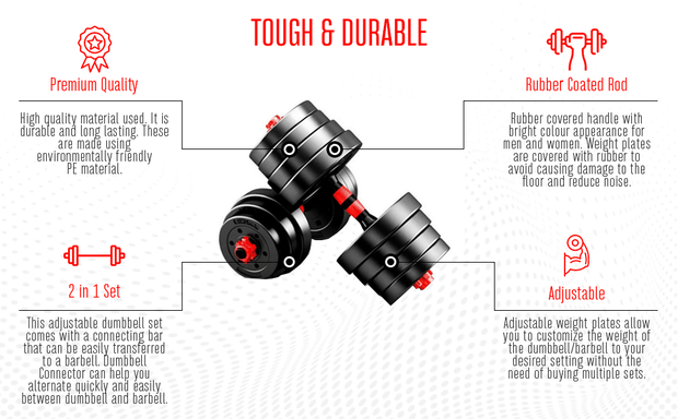 Strongway Gym Supplies Strongway Adjustable Dumbbell Sets