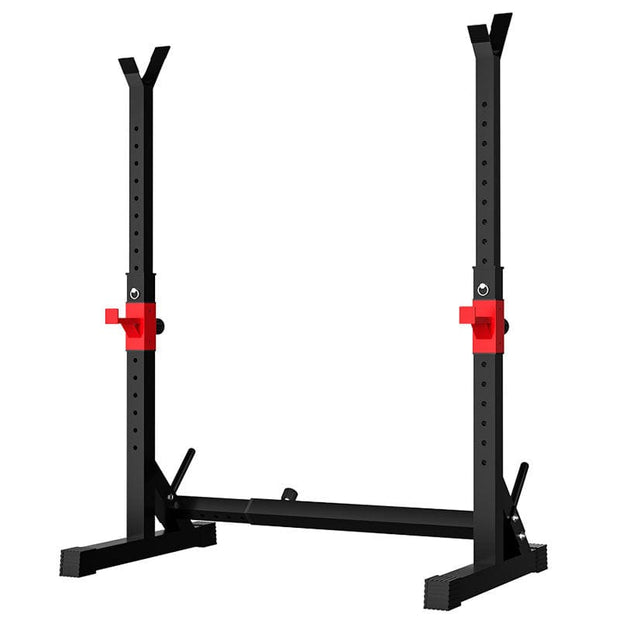 Strongway Gym Supplies Weight Lifting Machines & Racks Strongway Adjustable Full Squat and Barbell Rack